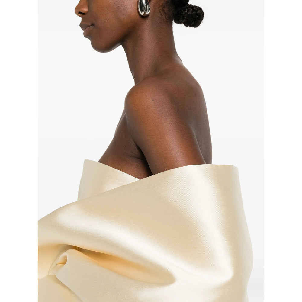Pearl Flared Sleeve Dress