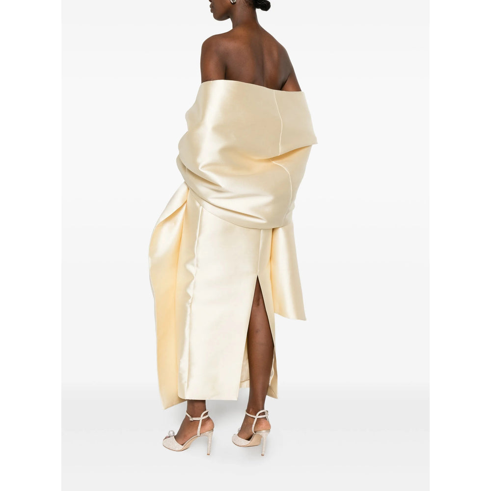 Pearl Flared Sleeve Dress