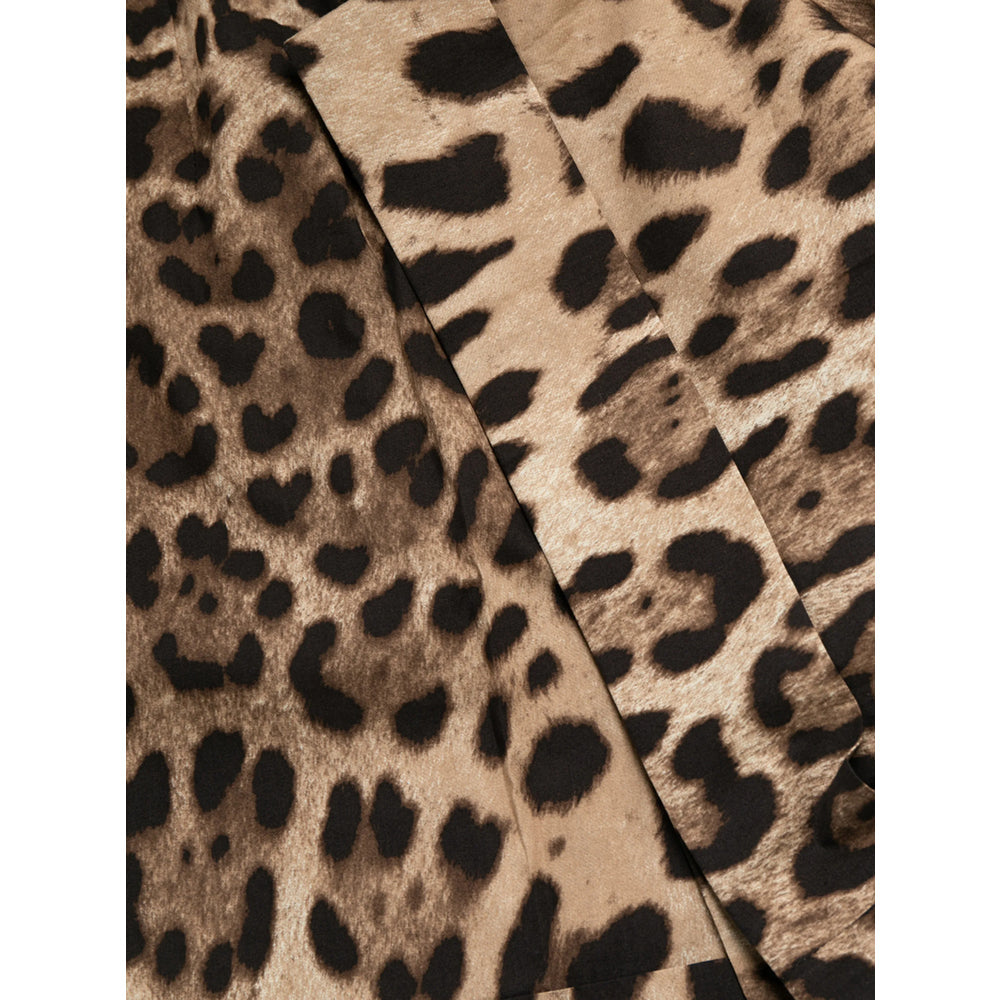 Cotton Leopard High-waister