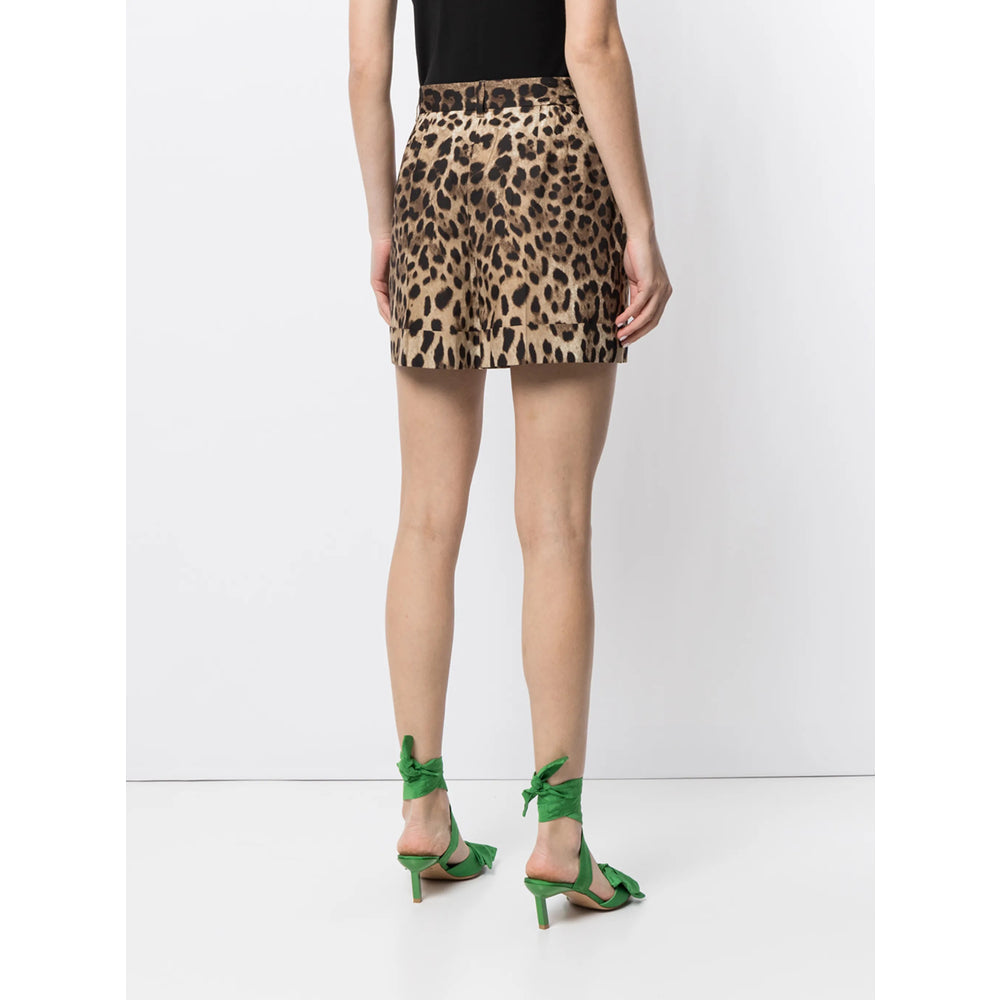 Cotton Leopard High-waister