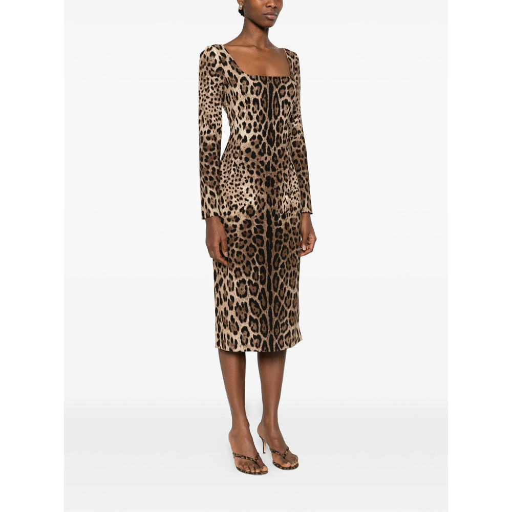 Brown Leopard Zip Top