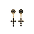 Gold Dangle Statement Clip