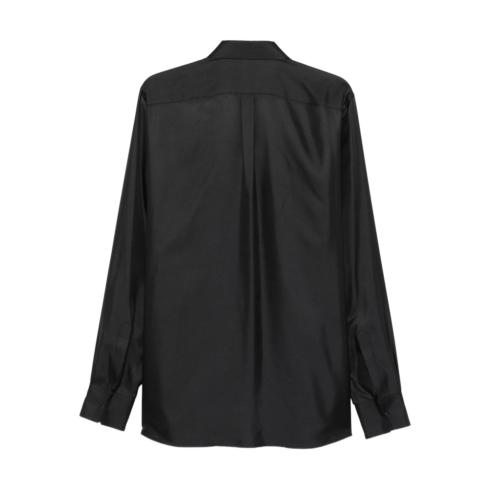 Silk Point Collar Shirt