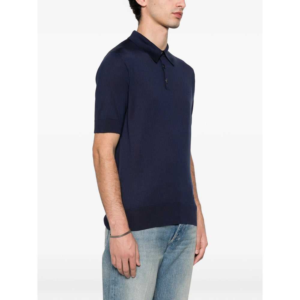 Crisp Dark Blue Classic Shirt