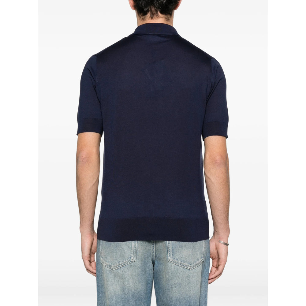 Crisp Dark Blue Classic Shirt