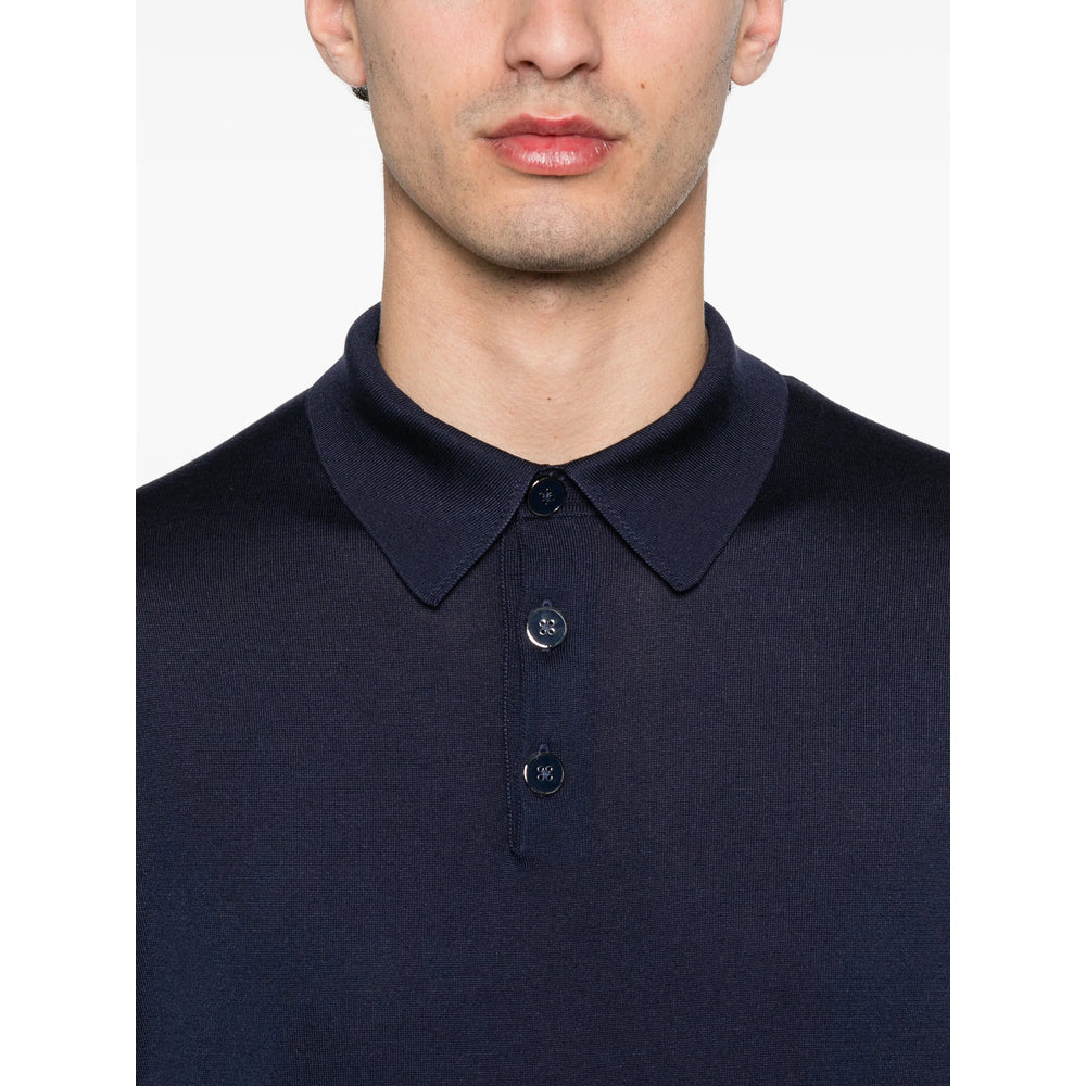Crisp Dark Blue Classic Shirt