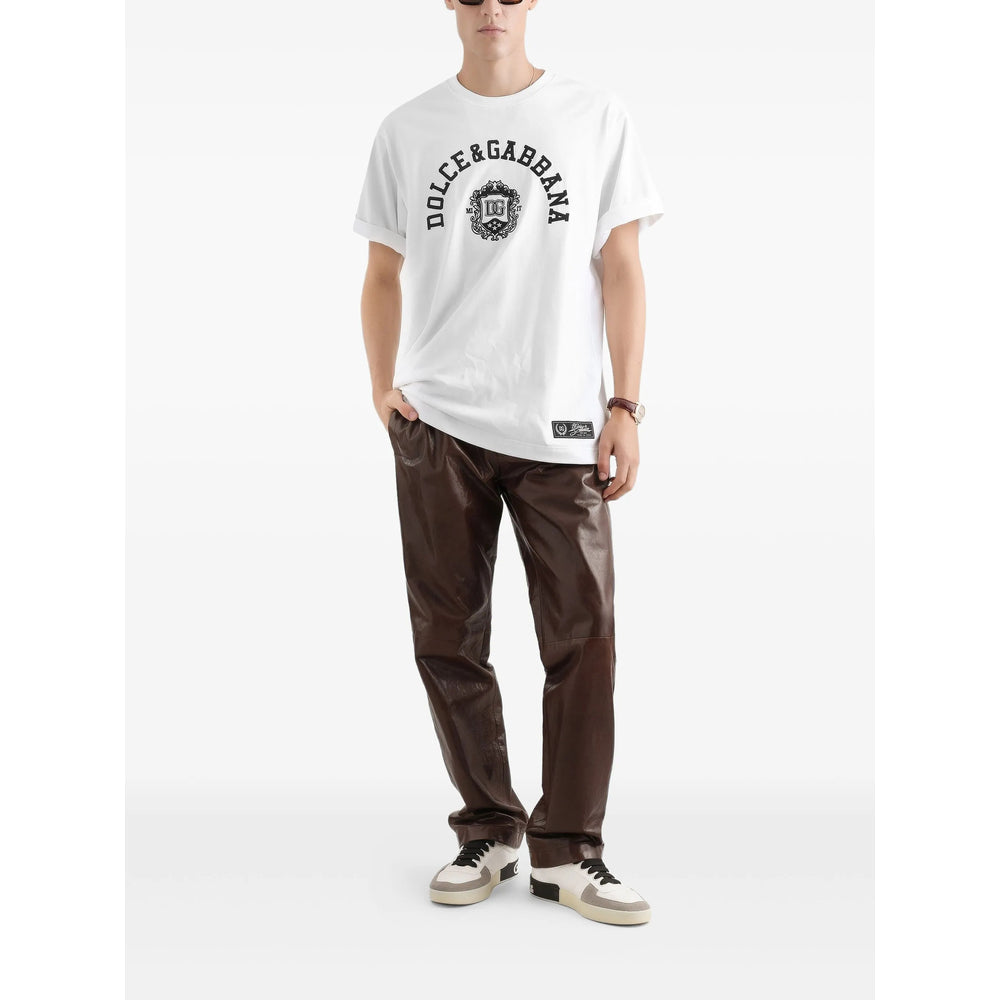 Optical White Crew Tee
