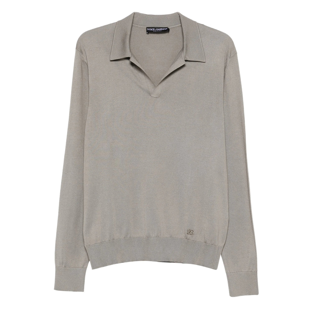 Silk Viscose Crew Sweater