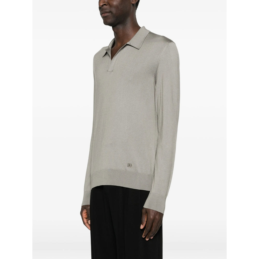 Silk Viscose Crew Sweater