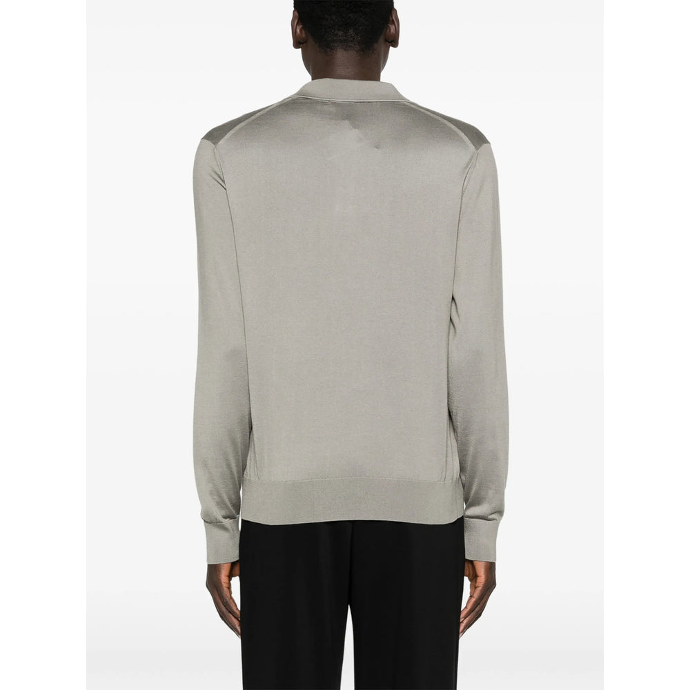 Silk Viscose Crew Sweater