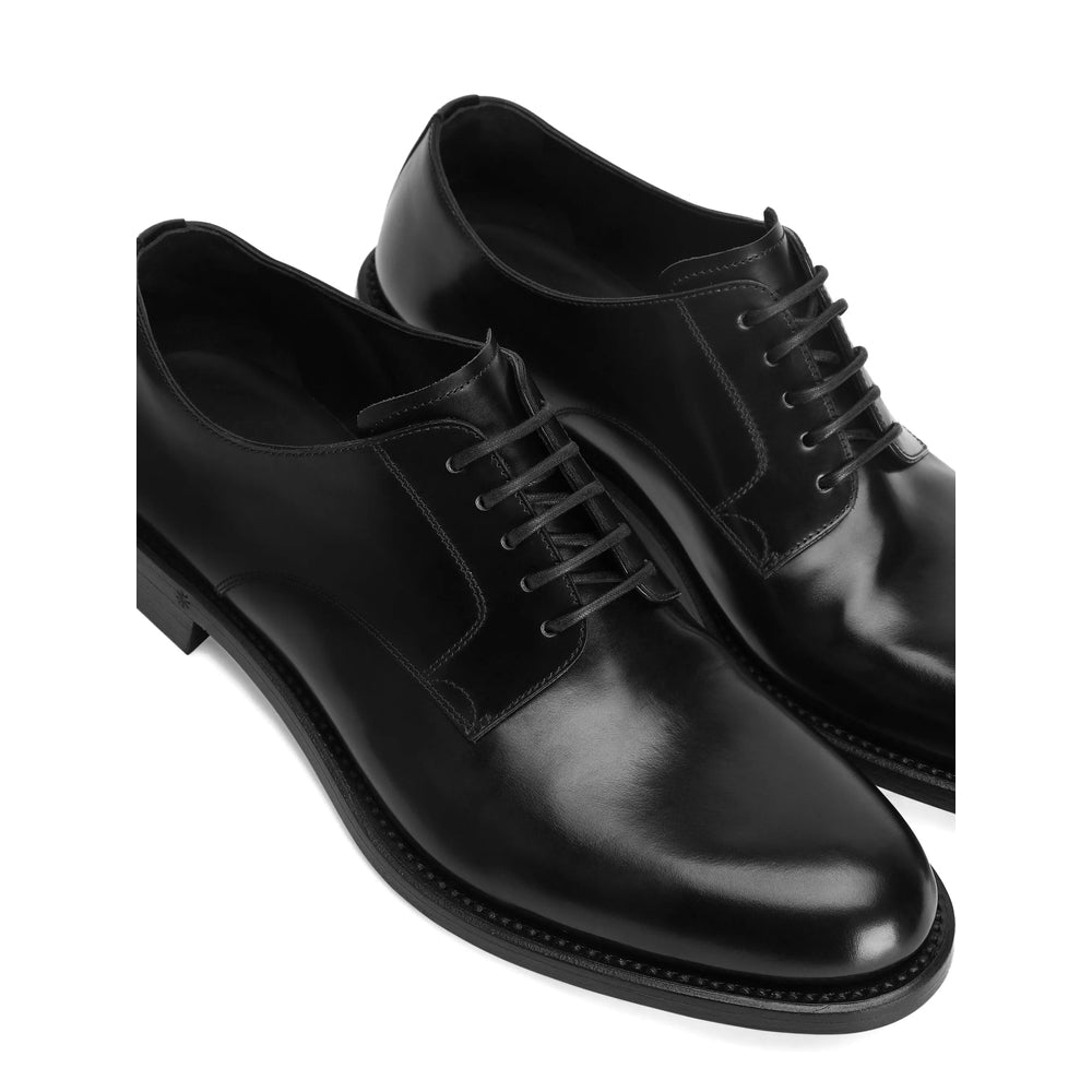 Sleek Black Classic Stacked Boot