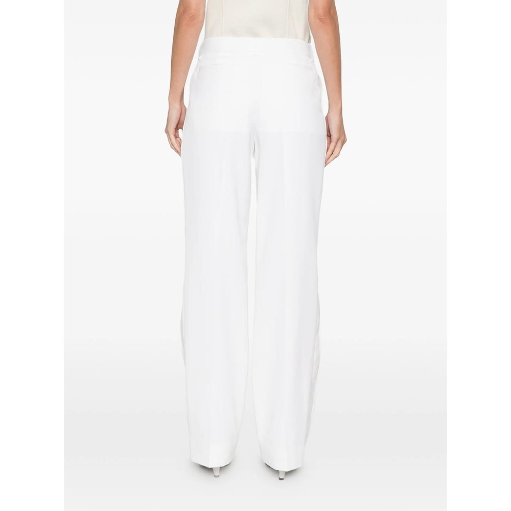 Ivory Panel Straight Jeans