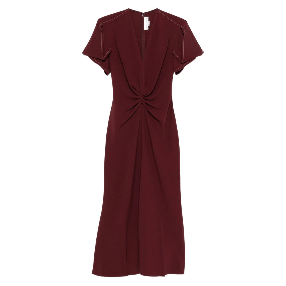 Twisted Sleeve Cinnabar Top