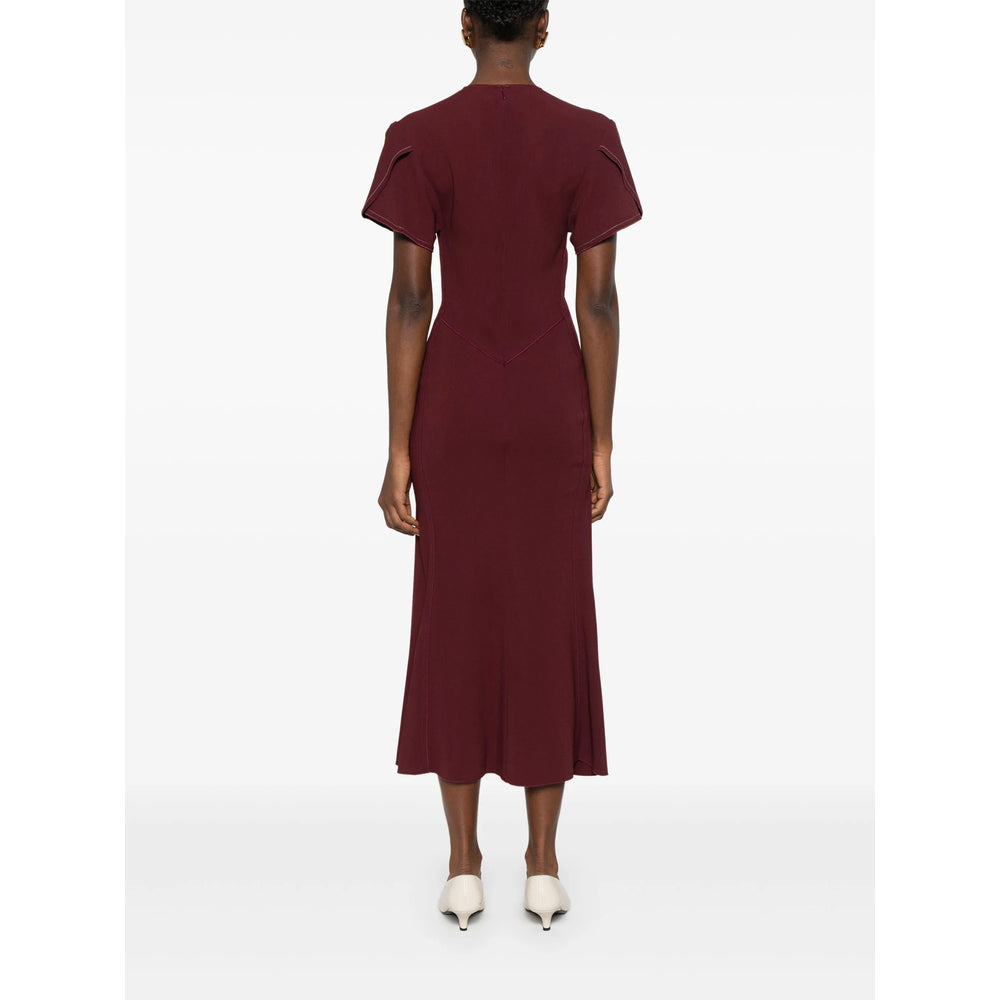 Twisted Sleeve Cinnabar Top
