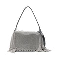 Silver Tone Metal Leather Case