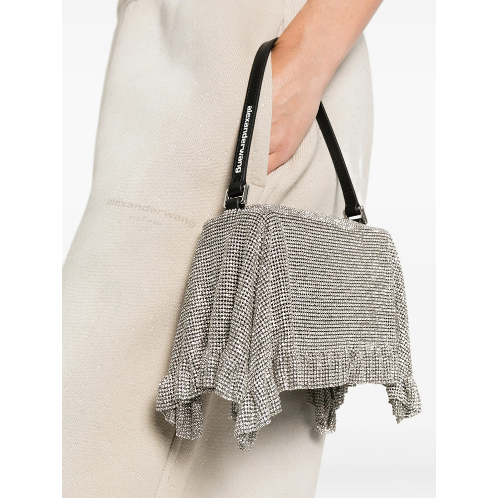 Silver Tone Metal Leather Case