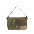 Olive Patchwork Backpack