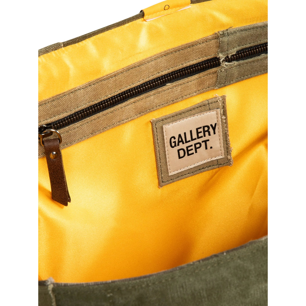 Olive Patchwork Backpack