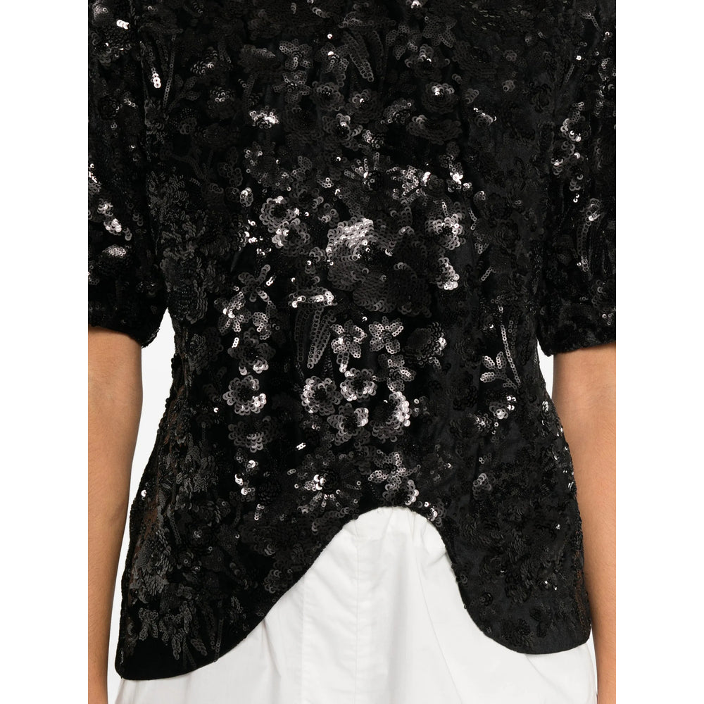 Sequin Asymmetrical Top