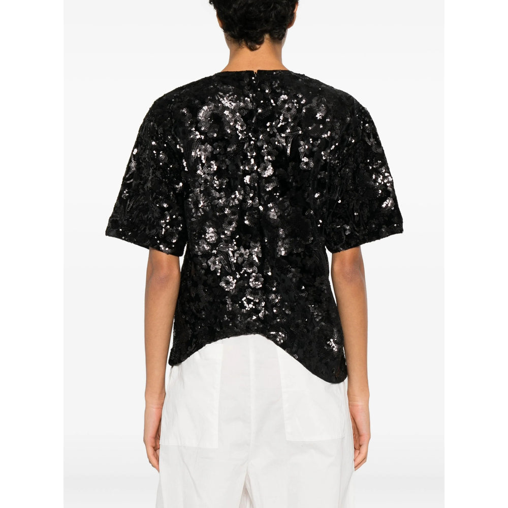Sequin Asymmetrical Top