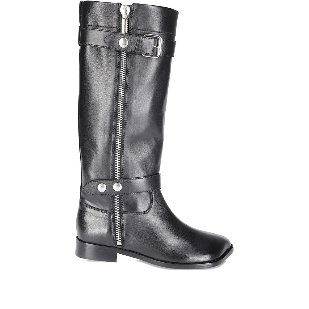 Square Toe Calf Leather Shoe