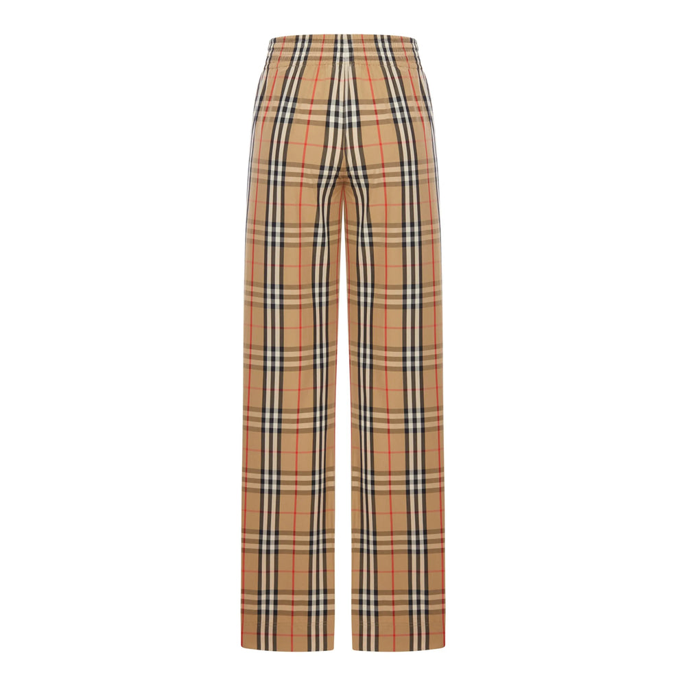 Classic Check Cotton Trousers