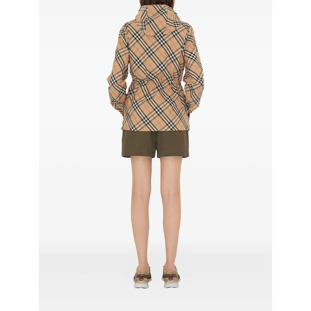 Beige Streamlined Anorak