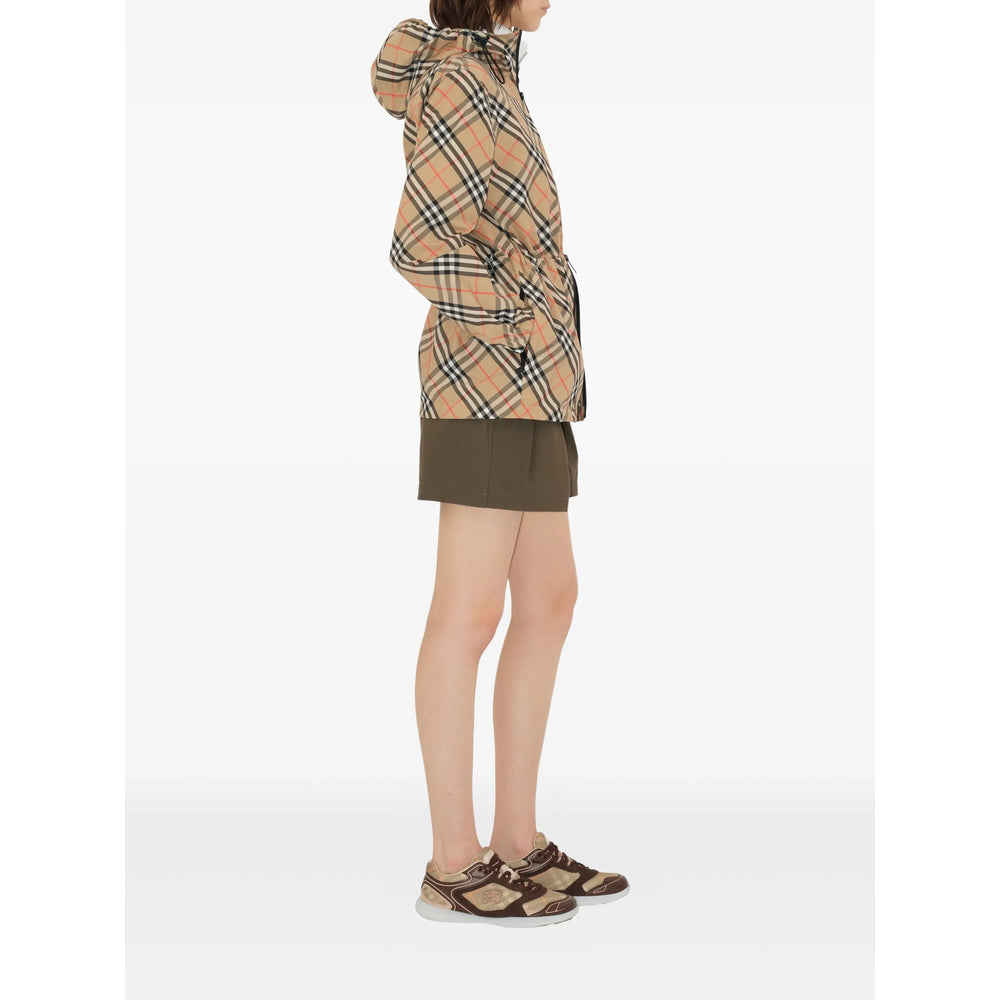 Beige Streamlined Anorak