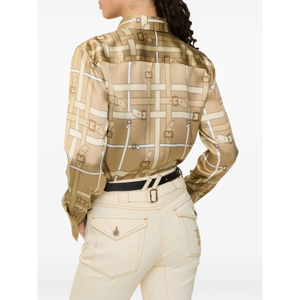 Sand Beige Button Shirt Jacket