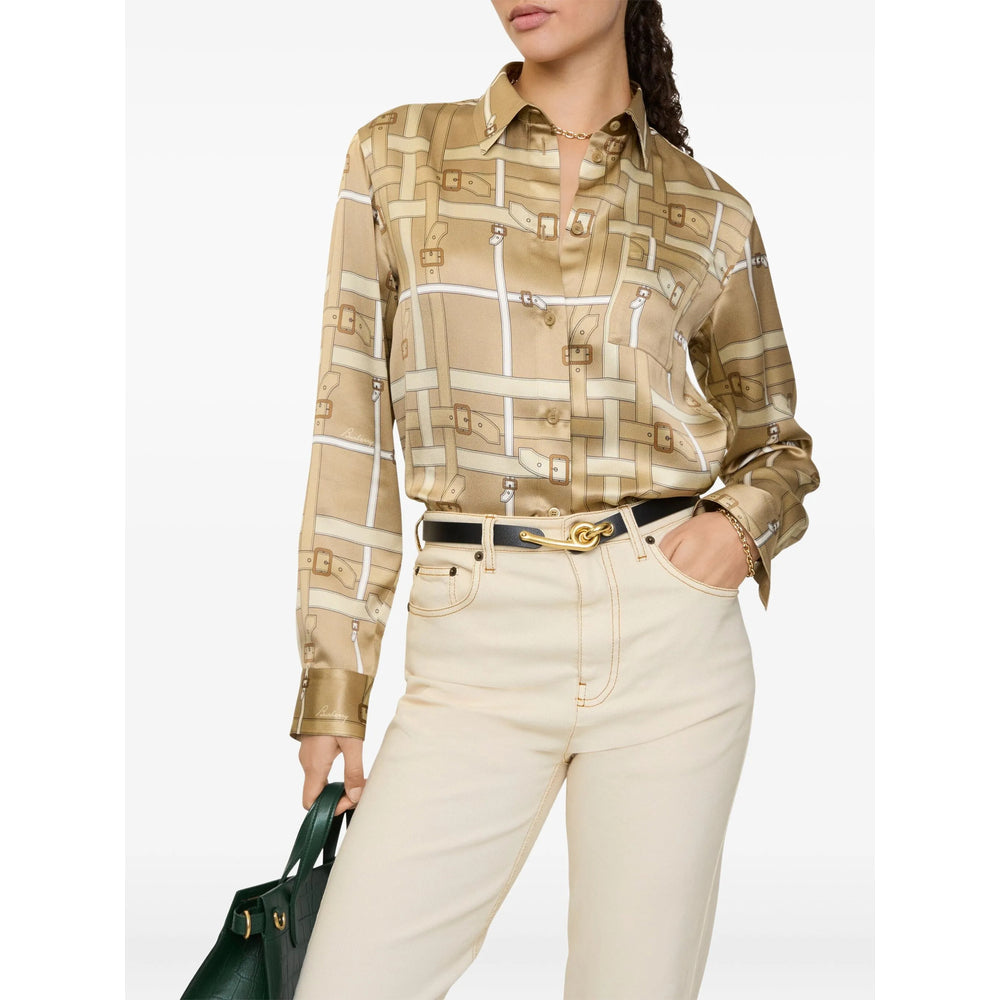 Sand Beige Button Shirt Jacket