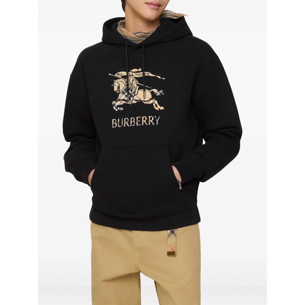 Bold Chest Logo Hoodie