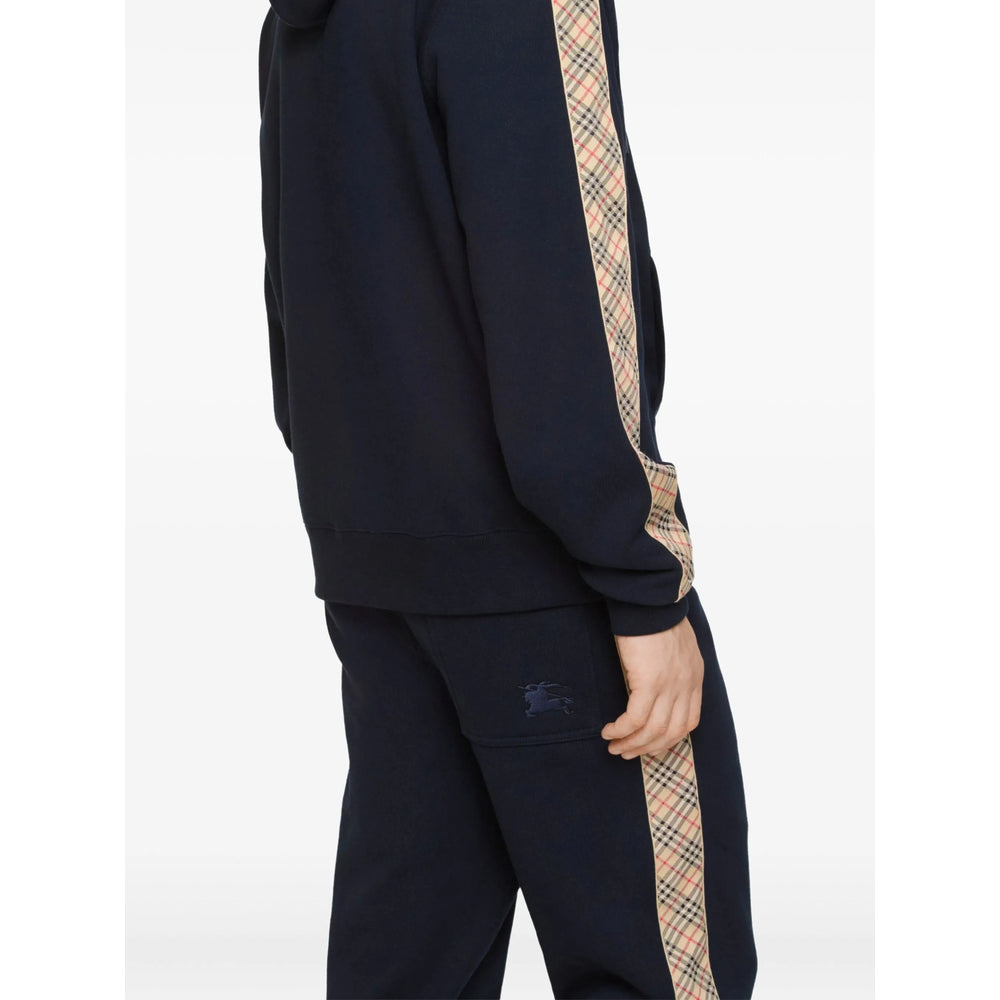 Navy Check Equestrian Coat