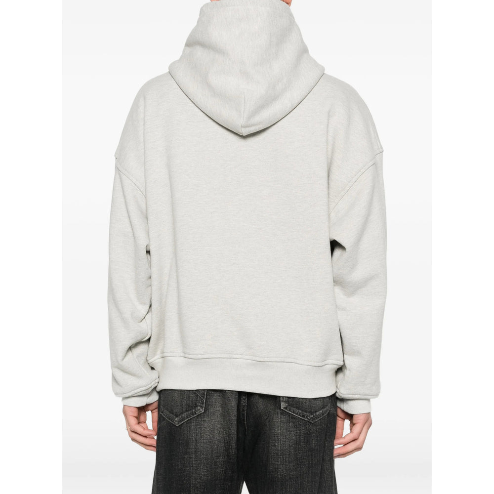 Graphic Print Fleece Hoodie