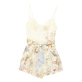 Soft Yellow Floral Sundress