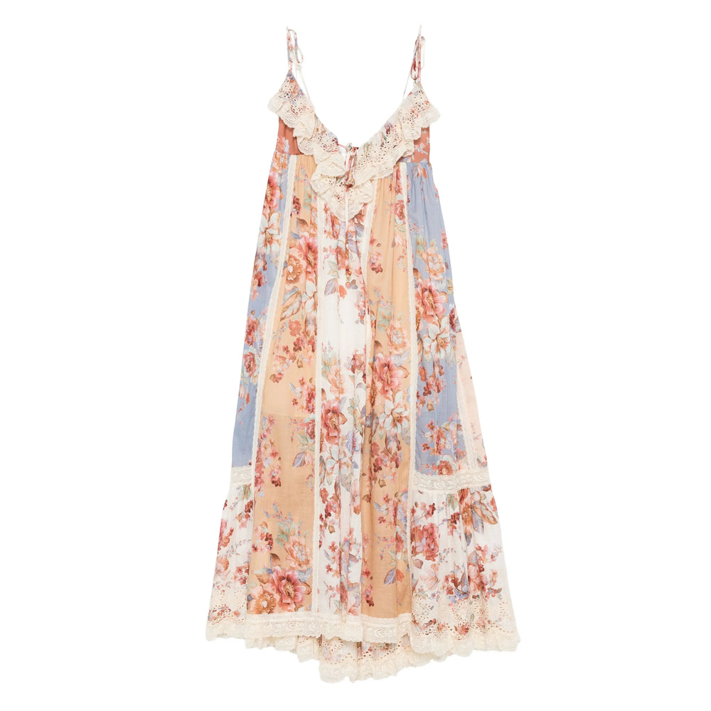 Soft Lace Ruffled Top