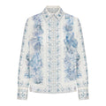 Vibant Blue Button Shirt