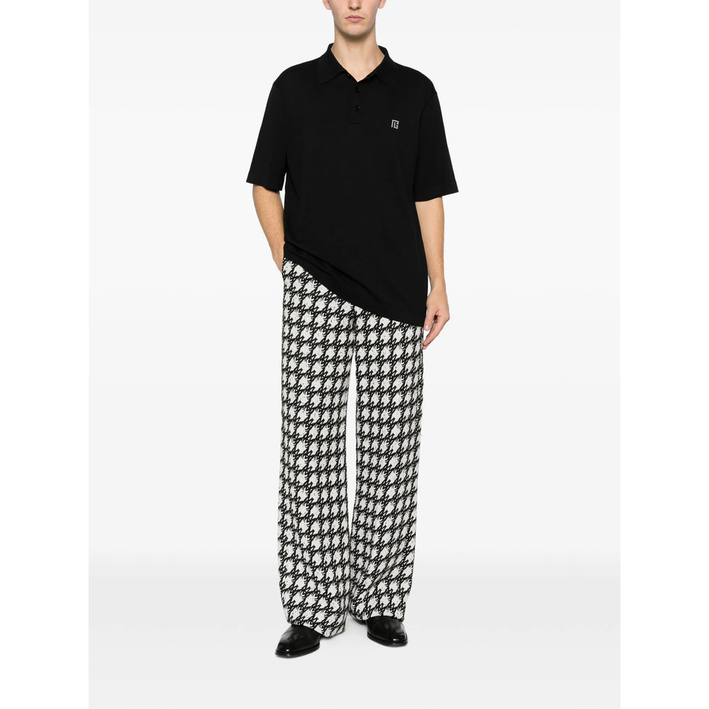 Crisp Silk Collar Polo