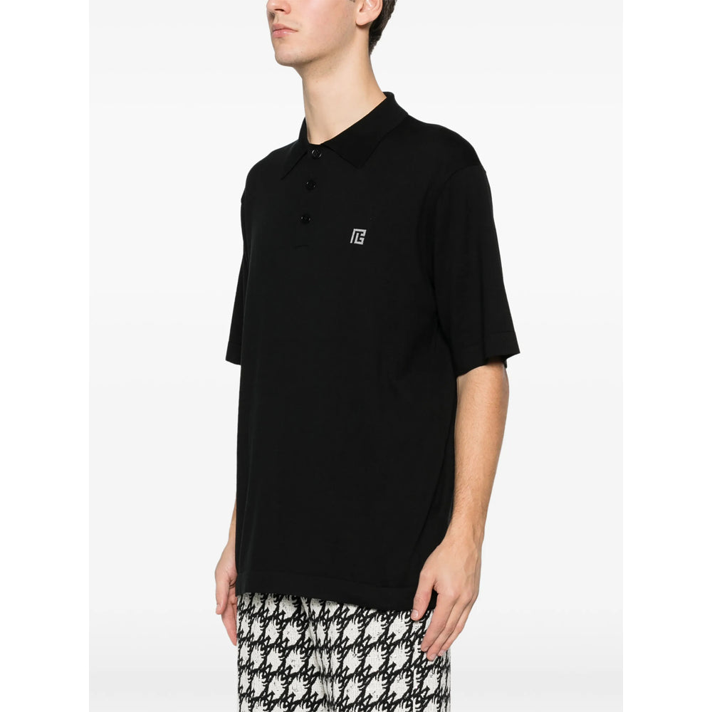 Crisp Silk Collar Polo
