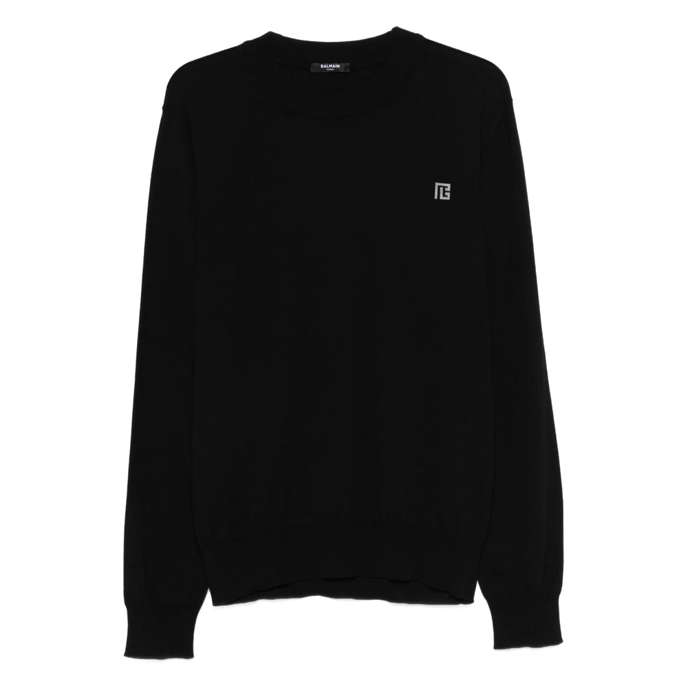 Silk Blend Crew Sweater