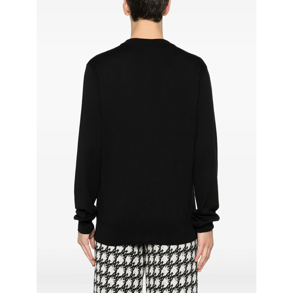 Silk Blend Crew Sweater