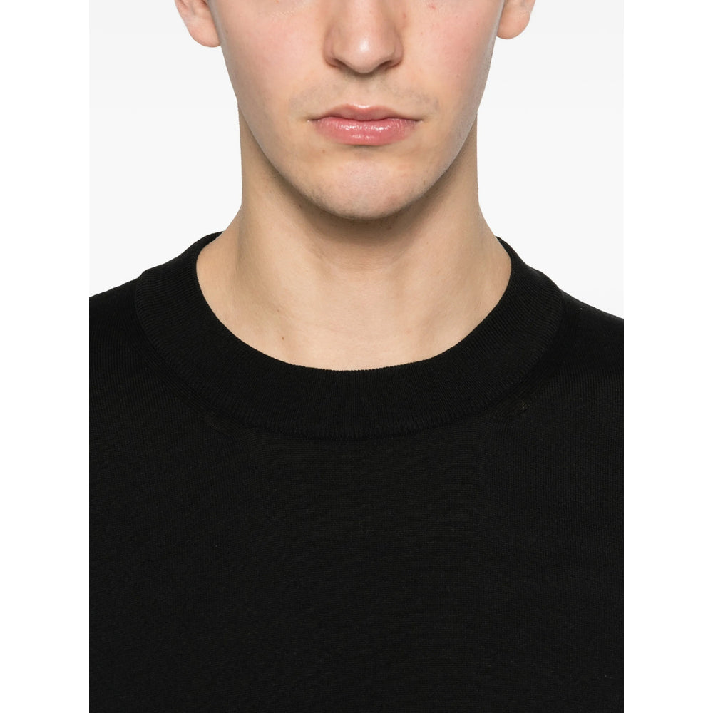 Silk Blend Crew Sweater