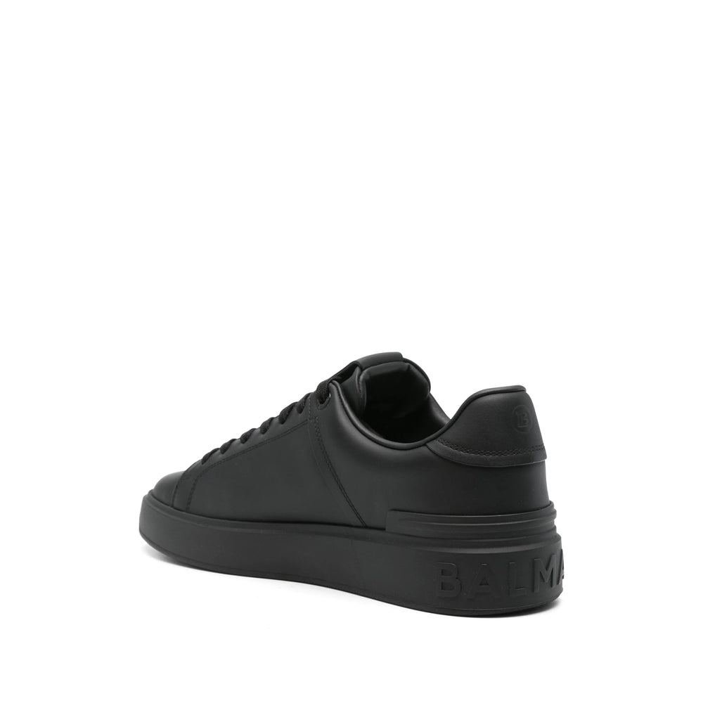 Black Calf Leather Lace-up Shoe