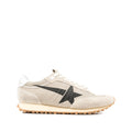 Beige Star Panel Sneaker