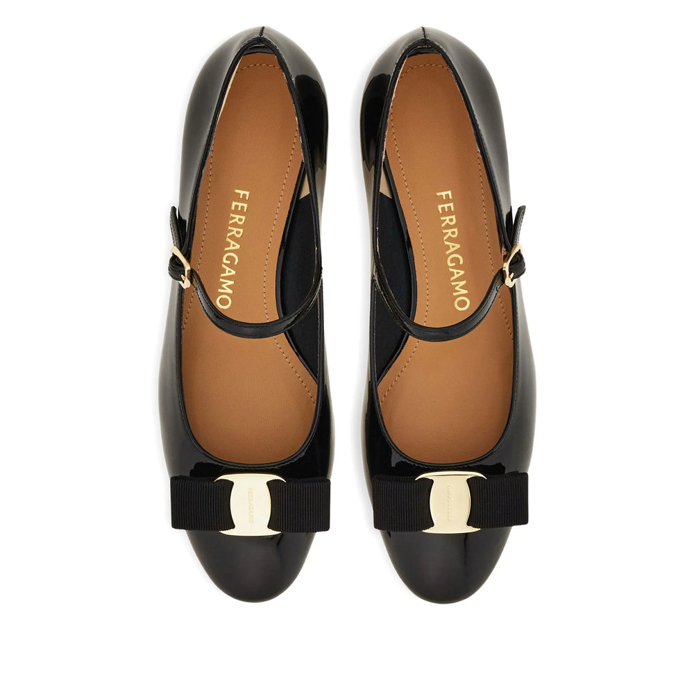 Black Goat Suede Mary Jane