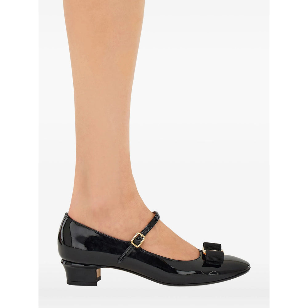 Black Goat Suede Mary Jane