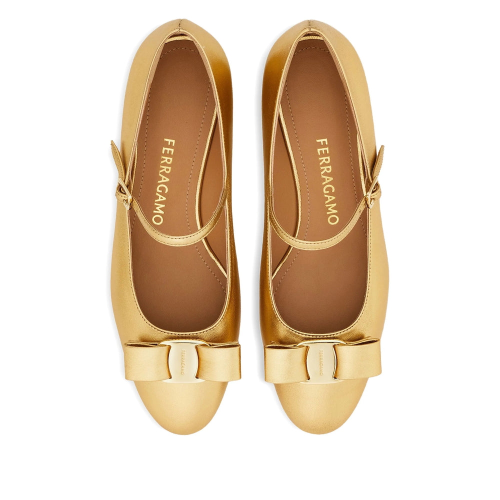 Bow Embellished Low Heel