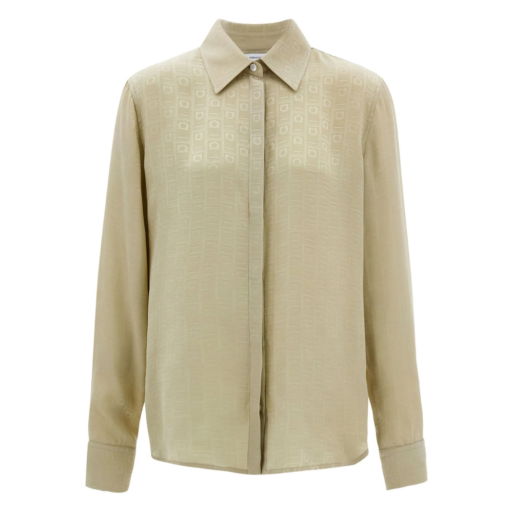 Burnt Sage Monogram Shirt