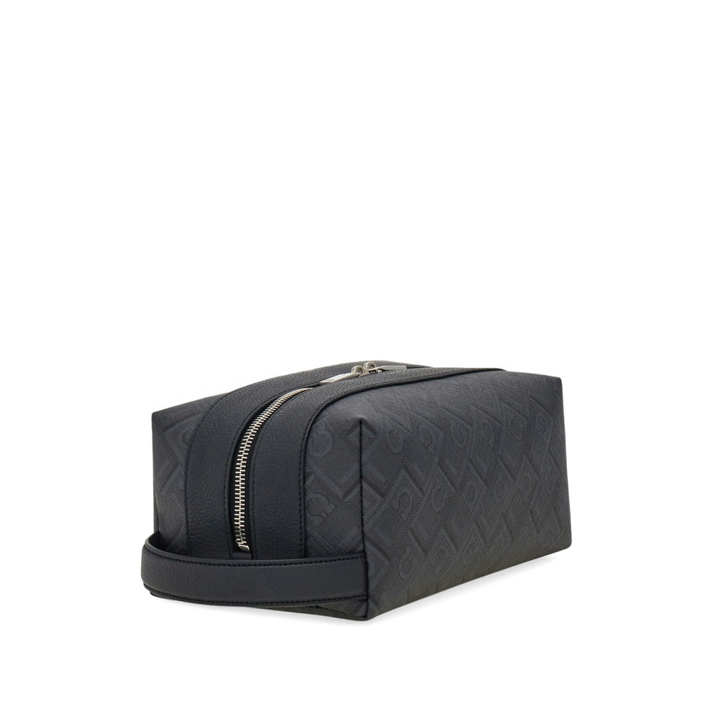 Calfskin Monogram Satchel