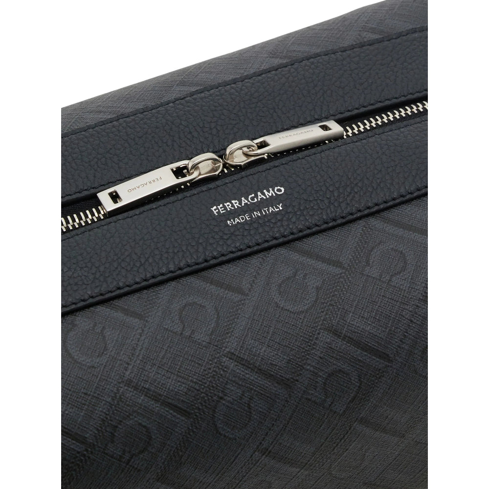 Calfskin Monogram Satchel