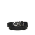 Dual Tone Calf Leather Gancini Belt
